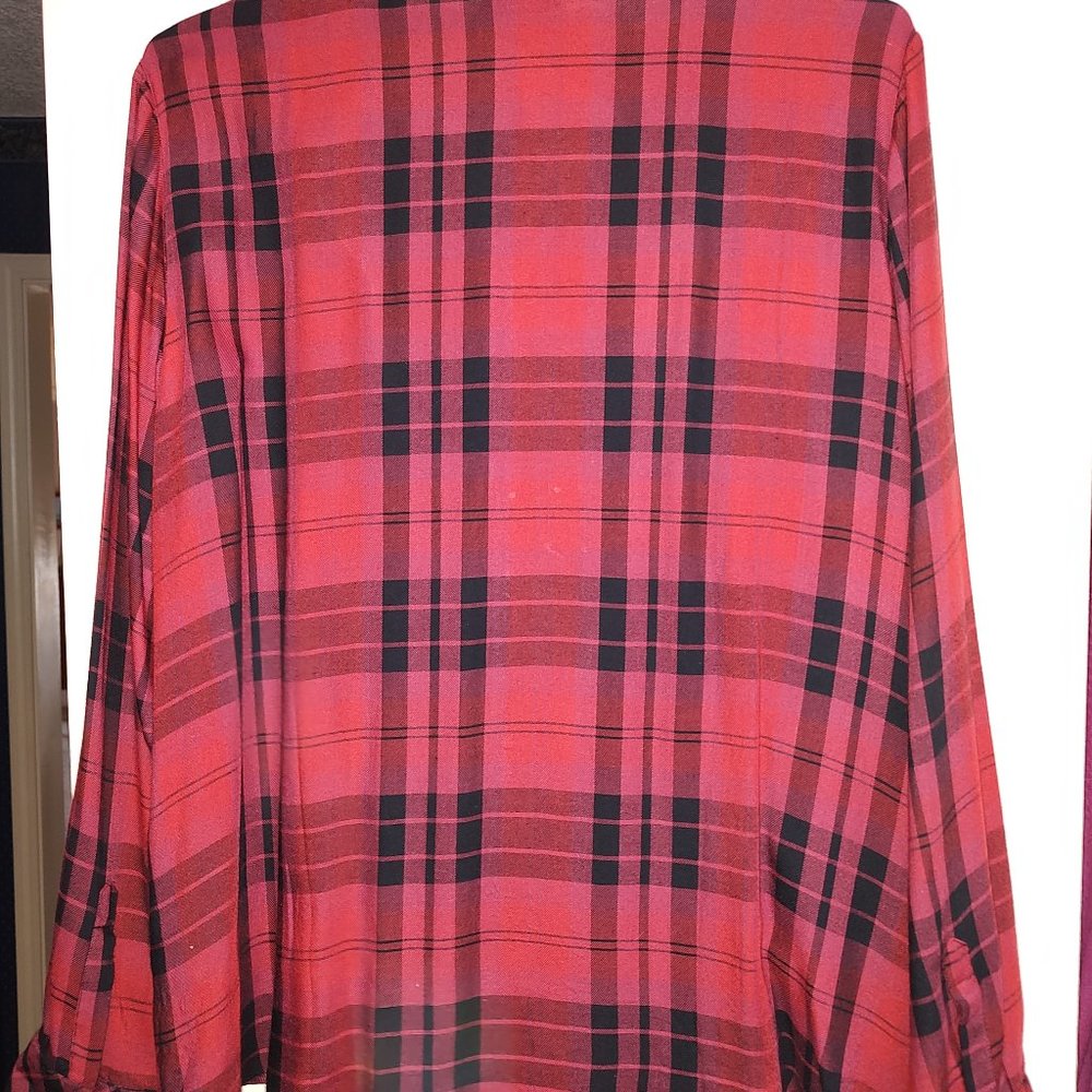 Orvis Women's plaid button down shirt